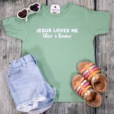 Kids T-shirt - Jesus Loves Me This I Know