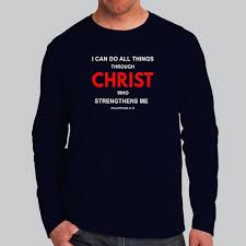 Men Long Sleeve - I can do all things through christ