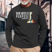 MEN LONG SLEEVE - RUN WITH A PURPOSE